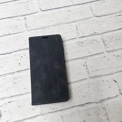 LOLFZ Samsung Galaxy S23 Wallet Case Black Flip Leather Card Slots Kickstand - Image 1 of 4