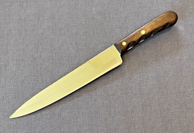 Vintage Case XX CAP 200-8" Stainless Blade Chef's Knife Process Pat 2147079 USA - Image 1 of 4
