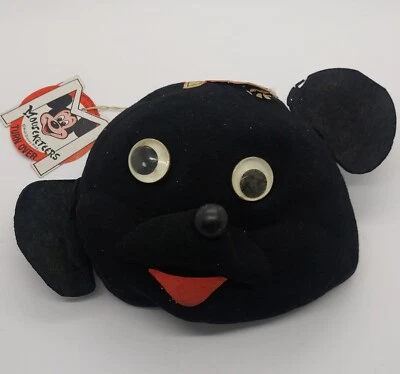 De colección 1950 Disney Mickey Mouse Club Mousketeers Sombrero Gorra Orejas Con Etiqueta  Foto 1 de 4