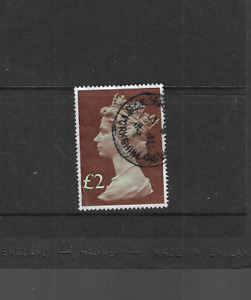 GB QEII stamp 1977-1987 SG1027 £2 High Value Machin - Yorkshire 1984 used