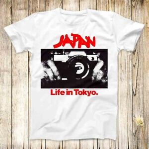 Maglietta Japan Life in Tokyo Music Band meme uomo donna unisex top 3720