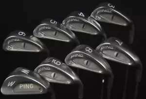 PING EYE IRON SET 3 4 5 6 7 8 9 W FLEX: NORMALE LÄNGE: (5) 39 ZOLL RH NEUER GRIFF S - Bild 1 von 6