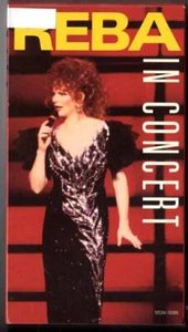 QUEEN OF COUNTRY REBA McENTIRE IN CONCERT 1991 MCA MUSIC VHS TAPE - Picture 1 of 2
