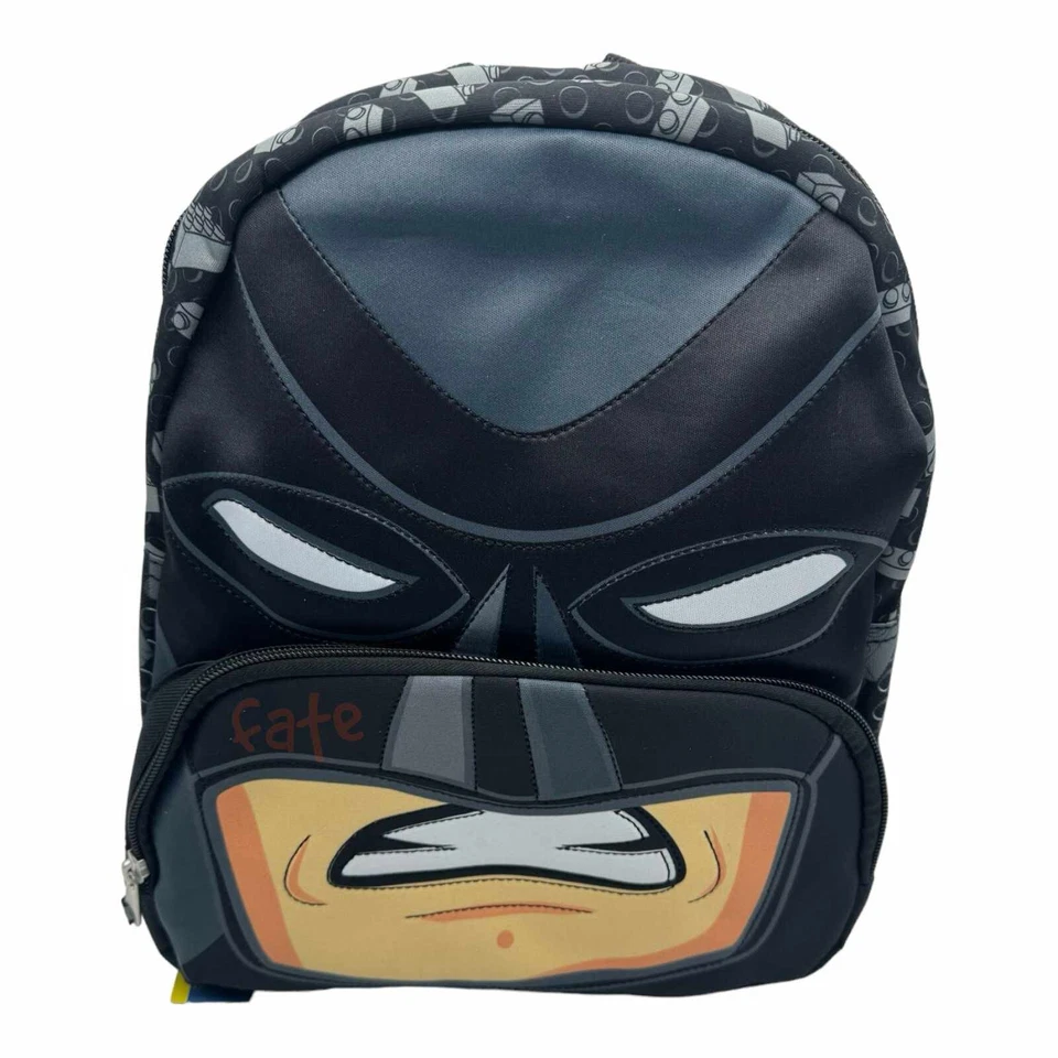 Lego Batman Face 12" Toddler Backpack