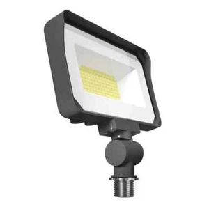 RAB X34S, CCT LED Flood Light, Knuckle Mount, DLC Standard, Bronze- NEW - Picture 1 of 7