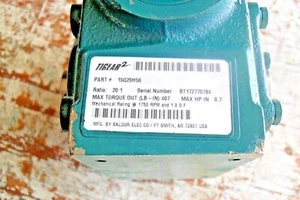 Dodge Tigear 2 -15Q20H56, foro cavo 3/4", foro ingresso 5/8", rapporto 20:1 NUOVO - Foto 1 di 5