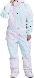 Bluemagic Womens Snowsuit Size Small One Piece Ski Suit Coveralls Pnk Au - Picture 1 of 6