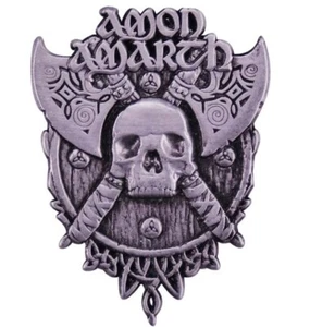 Amon Amarth Pin Button Heavy Metal Hard Rock Viking Metal