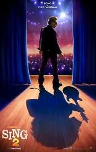 Sing 2 Filmposter: 11 x 17 Zoll: (Clay Calloway) (Bono) - Bild 1 von 1