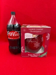 Große Yankee Candle Schneeflocken Herzstück Easy Meltcup Wärmer mit Timer Neu im Karton - Bild 1 von 6