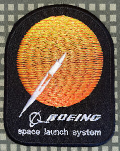 Boeing Space Launch System Patch Hook & Sew-On Repro New A553