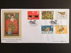 GB Benham 1995 Juego de Navidad en Cubierta del Primer Día - Navidad Común Envío/S - Imagen 1 de 1