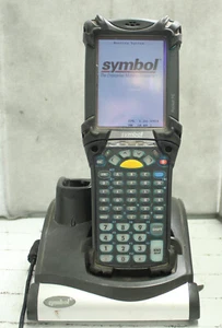 Symbol Motorola MC9090-GF0HJEFA6WR w/ Charger Caddy CRD9000-1001S & Battery - Picture 1 of 10