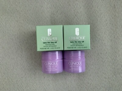 Clinique Take The Day Off Cleansing Balm 30ml (2 x 15ml) BNIB FREEPOST - Image 1 of 2