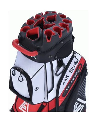 ASK ECHO T-Lock Golf Cart Bag with 14 Way Organizer Divider Top, Premium Cart... - Image 1 of 4