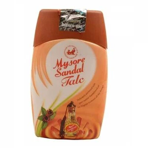 Mysore Sandal Talc Powder Sprinkle on your Body to Feel Cool , 100g -Free Ship - Picture 1 of 9