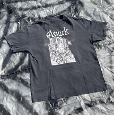 Assuck (1990s) Vintage Grindcore Tshirt Crustpunk Dystopia Disrupt Doom