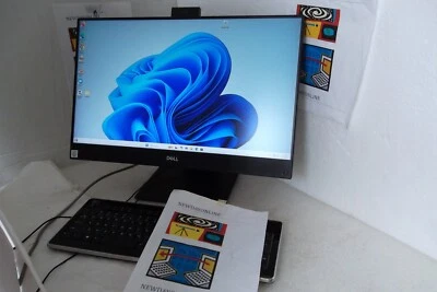 Dell Optiplex 7490 AIO 24" Intel i5-10505 (10th Gen) Webcam 16GB 1TB SSD WiFi BT - Image 1 of 4