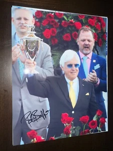 Bob Baffert Firmado Entrenador de Caballos Kentucky Derby Foto 8x10 Salón de la fama - Imagen 1 de 1