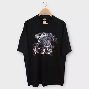 Camiseta Harley Davidson De Colección Para Hombre Talla XL Dragon Metal Motociclista Colorado Nueva Con Etiquetas - Imagen 1 de 6