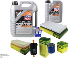 KIT ISPEZIONE FILTRO LIQUI MOLY OLIO 6L 5W-30 per Peugeot 406 Break 8E/F 2.0 16V