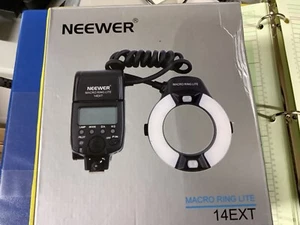 Neewer Macro Ring Flash for Canon 14EXT - Picture 1 of 3