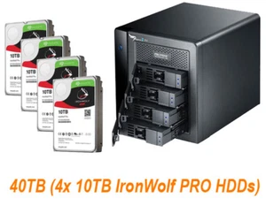 € 1920+IVA PROMISE Pegasus2 R4 4-Bay 40TB (4x10TB IronWolf PRO) THUNDERBOLT 2  - Picture 1 of 1