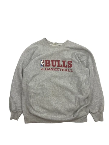 Vintage Champion NBA 90s Chicago Bulls Reverse Weave Sweatshirt VTG Cover