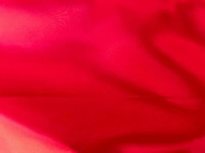 Charmeuse Bridal Satin Fabric for Wedding Dress 45" inches Silky by yard ~ RED - Image 1 of 3