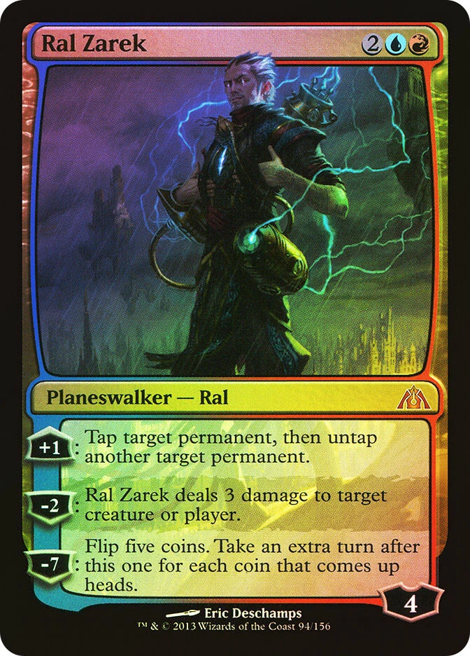 MTG FOIL Ral Zarek  - Dragon's Maze #94 - Image 1 of 1