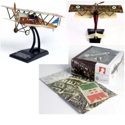 1: 72 alloy die-casting military Ansaldo SVA.10 reconnaissance aircraft model - Image 1 of 4