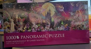 Fairy Moondance by Garry Walton 1000 Piece Panoramic Puzzle NiB Factory Sealed - Picture 1 of 7