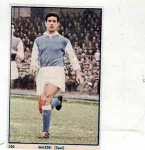 FIGURINA CALCIATORI da ritaglio SPAL MASSEI NR 250 X album s.e.s.s.1959-60 - Picture 1 of 1