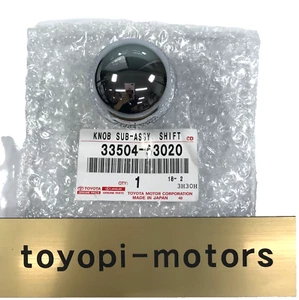 TOYOTA LEXUS Genuine IS300 IS200 ALTEZZA Chrome Shift Knob 33504-53020 NEW - Foto 1 di 8