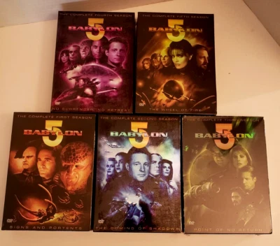 BABYLON 5:The Complete  DVD Series - Seasons 1 - 5 Syfy TV Show - Image 1 of 4