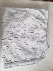 Primark Grey Pram Blanket Cloud Soft Comforter Soother doudou replacement  - Picture 1 of 3