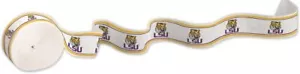 LSU Tigers Louisiana State NCAA College Sports Party Decoration Crepe Streamer - Picture 1 of 1