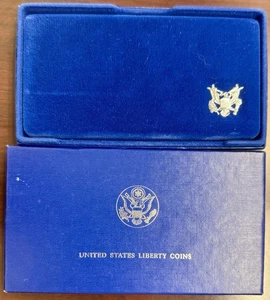 United States Liberty Coins 1886-1986 With Case - Picture 1 of 2