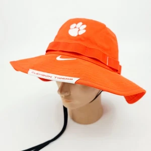 Nike Clemson Tigers On-Field Apex Performance Boonie Bucket Hat Naranja M/L Nuevo sin Etiquetas - Imagen 1 de 8