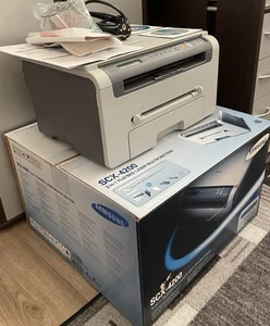 SAMSUNG SCX-4200 3in1 Drucker Scanner Kopierer, Laser Multifunktion, alles dabei - Bild 1 von 14