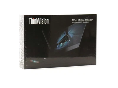 Lenovo ThinkVision M14t Mobile Monitor Touch 14" Flat Panel LED Backlight - Image 1 of 4