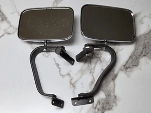 1979-1988 Toyota Pickup Truck Heliux OEM LEFT & RIGHT Tow Mirrors Vintage - Picture 1 of 18