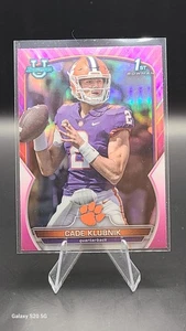2022 Bowman University Chrome - Cade Klubnik #42 Pink Refractor (RC) - Picture 1 of 2
