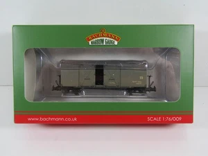 BACHMANN 393-026A - BOGIE GOODS VAN/FACTORY WEATHERED - EXC BOXED CON - OO9 - Picture 1 of 6