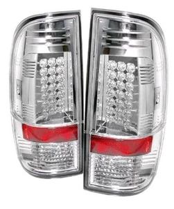 Spyder 5003904 Chrome LED Tail Lights for 08-16 Ford F250/F350/F450 Super Duty - Bild 1 von 1
