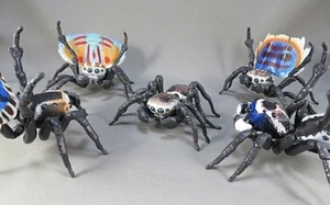 BANDAI Peacock Spider Figure Gashapon Toy Capsule Toy 5PCS Set Model Scene Decor - Picture 1 of 6