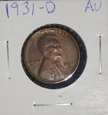 1931-D Lincoln Wheat Cent Penny * About Uncirculated * - Image 1 of 4