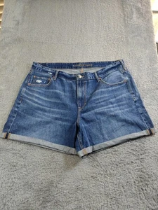 American Eagle Curvy Tomgirl Shorts Comfort Stretch Waistband Sz 20 - Picture 1 of 4