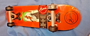 Satellite Lockerboard Skateboard New 22"x5.75" Orange/Black - Picture 1 of 6