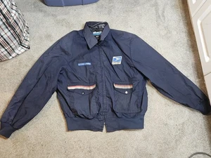 XL/R Vintage USPS Mail Letter Carrier Jacket  Ebeco Distressed - Picture 1 of 7